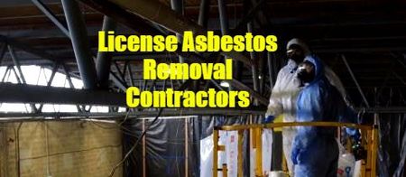 license asbestos removal commercial debri asbestos commercial warehouse